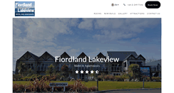 Desktop Screenshot of fiordlandlakeview.co.nz